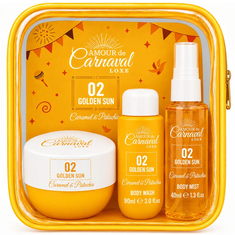 Amour De Carnaval Luxe Golden Sun Set 3pc ๐