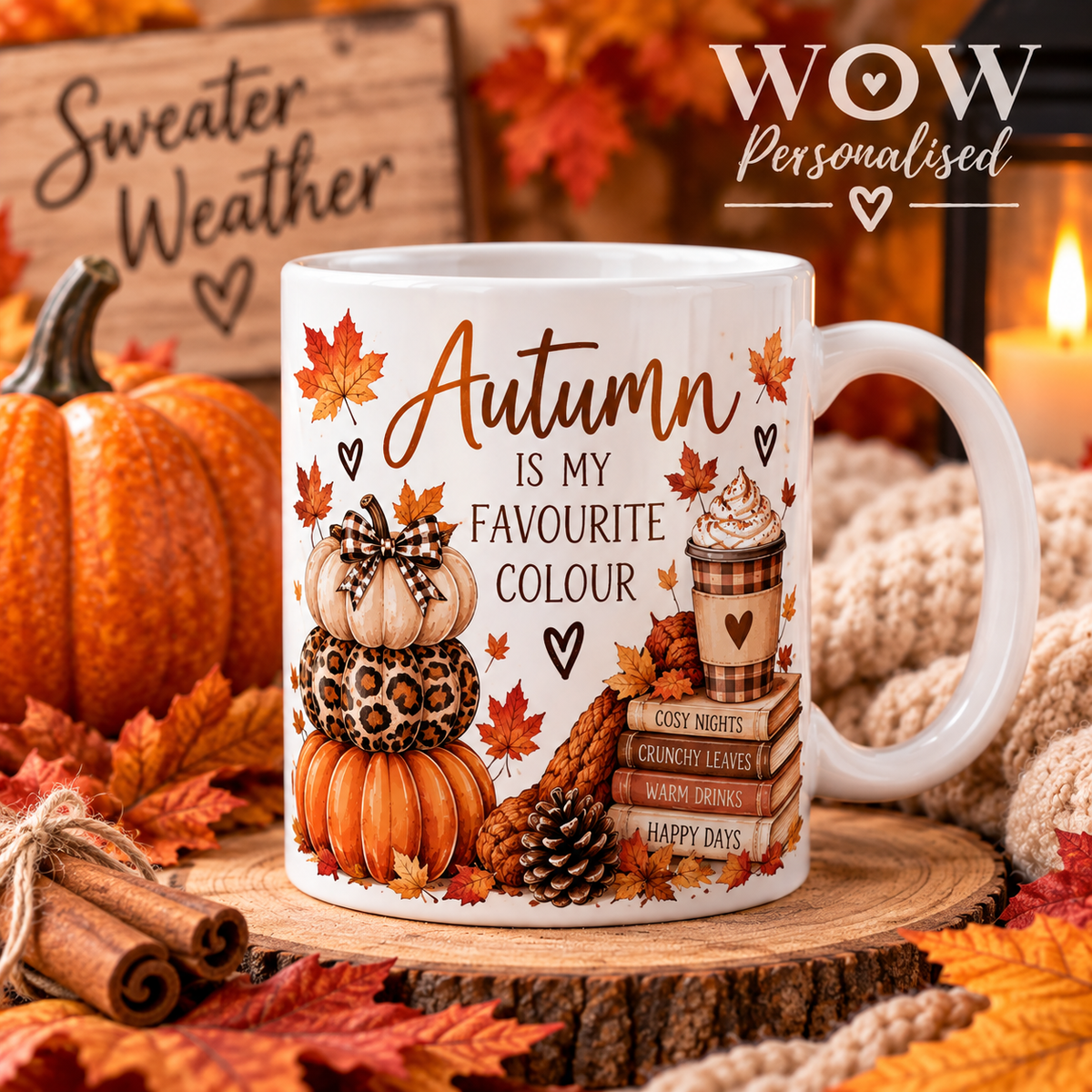 Autumn Is My Favourite Colour 11oz Mug | Cosy Autumn Mug