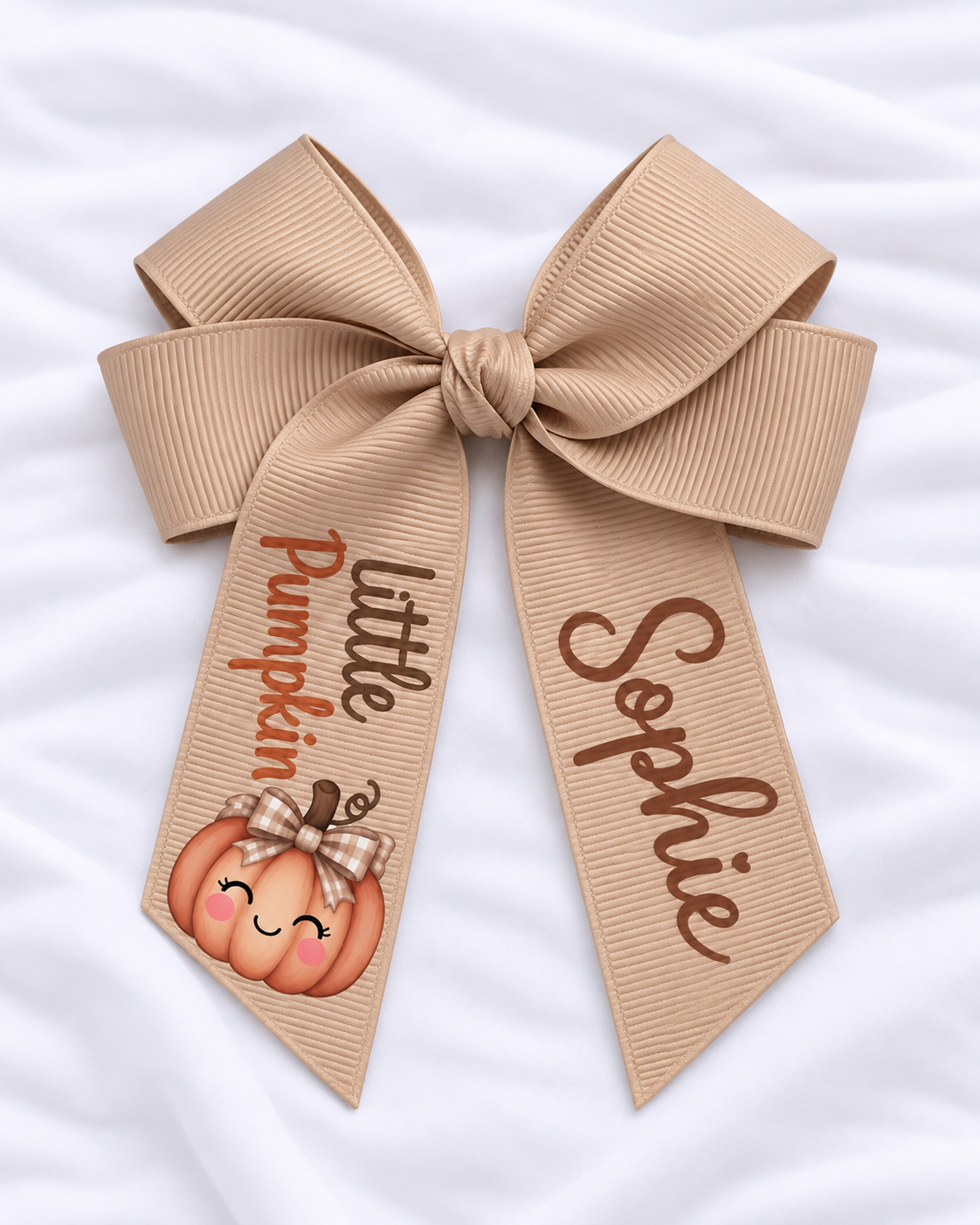 Personalised Girls Hair Bow | Custom Name Kids Bow