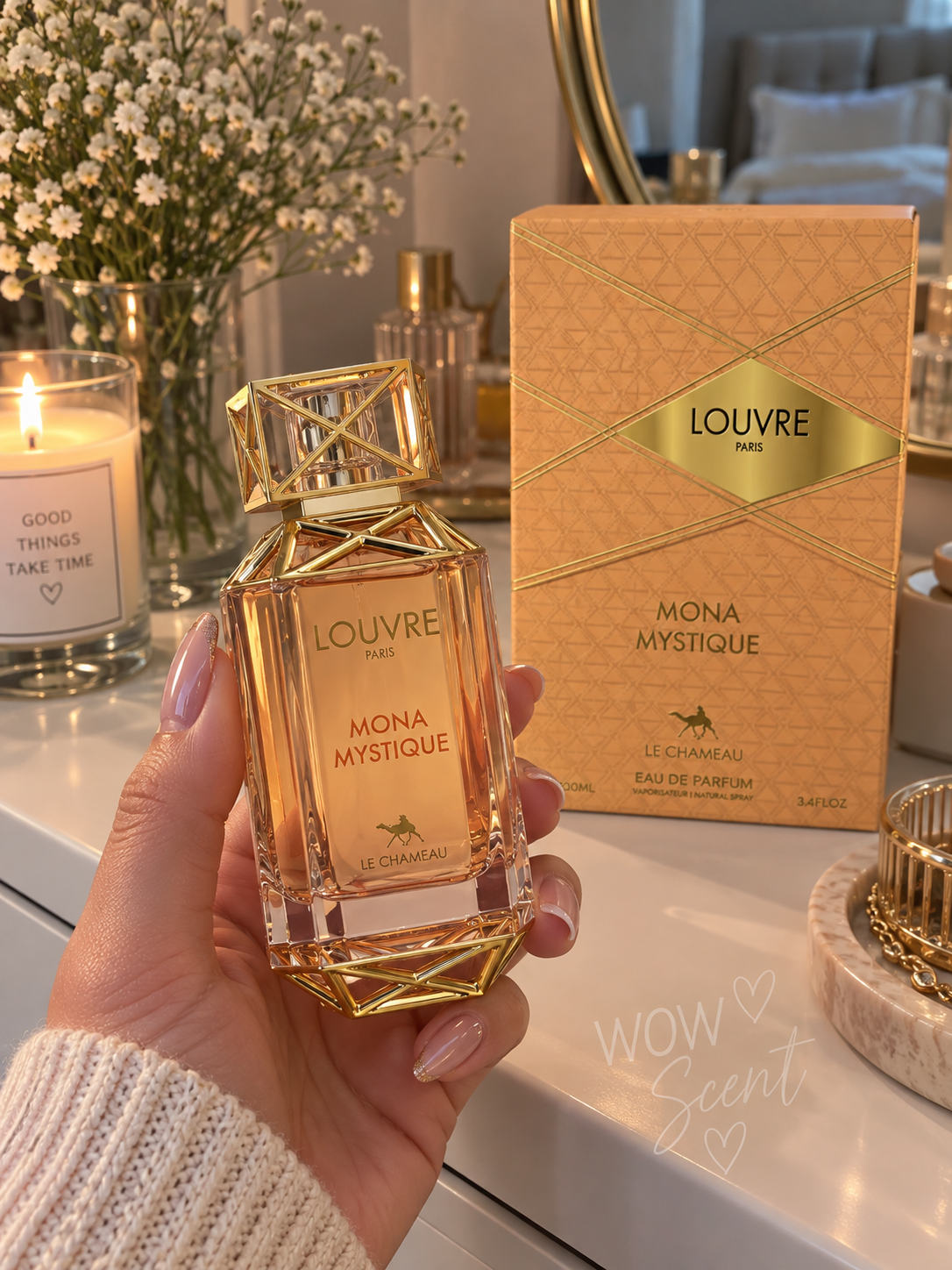LE CHAMEAU Louvre Paris Mona Mystique 100ML