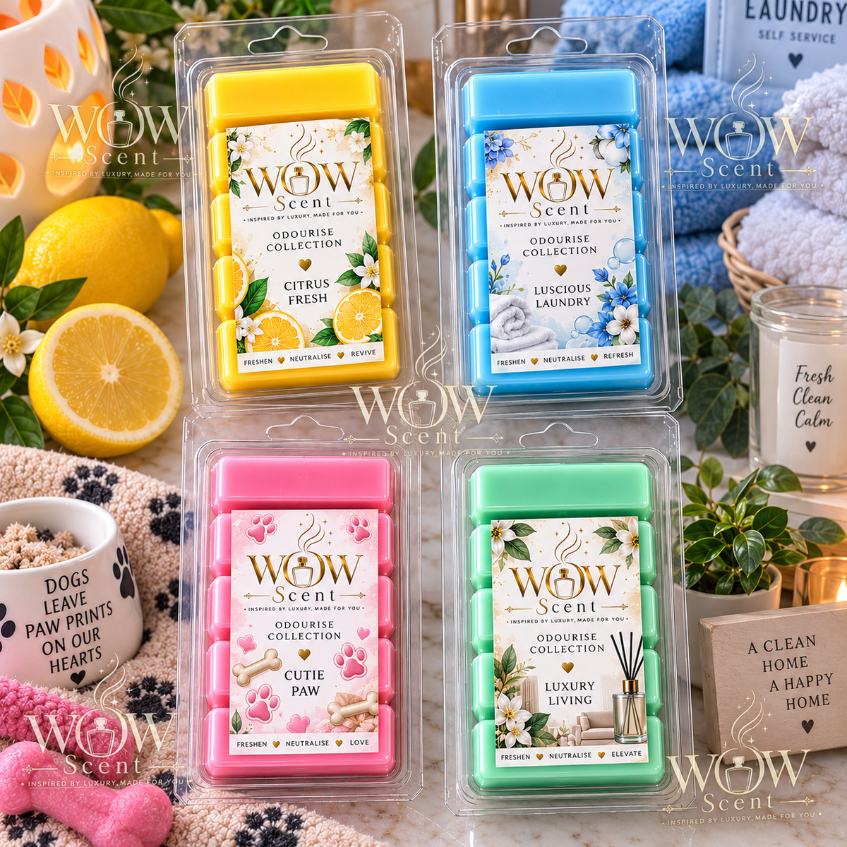 Odourise 90g Wax Melt Clamshell | Long-Lasting Home Fragrance