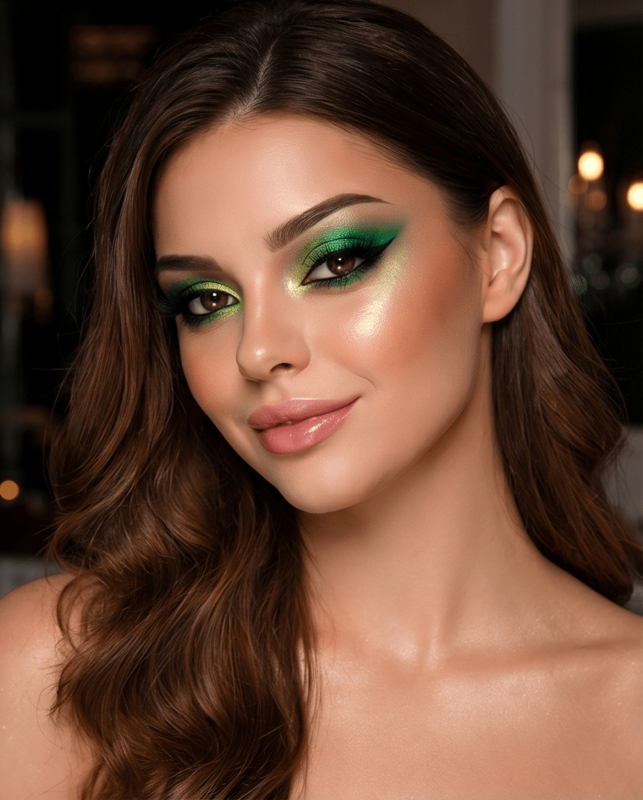 Green Mermaid Siren Shadow