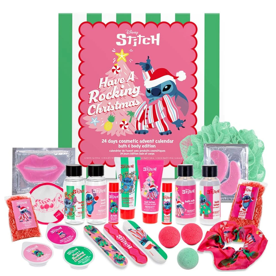 Disney Lilo & Stitch 24 Days Rockin' Cosmetic Advent Calendar