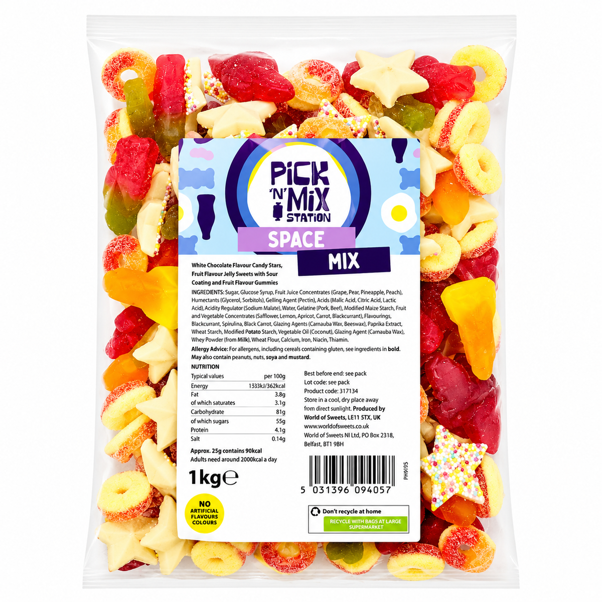 1kg Pick N Mix Sweets Bag