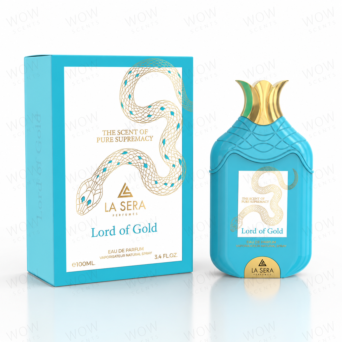 Inspired by GOD OF FIRE BY STEPHANE HUMBERT LUCAS 777 - La Sera Lord Of Gold Eau Da Parfum 100ml