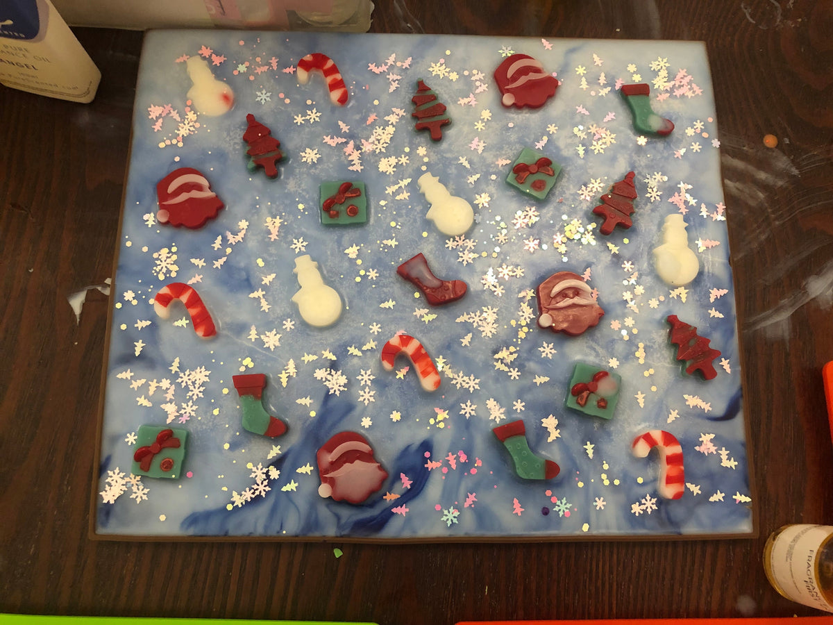 Christmas Wax Slab