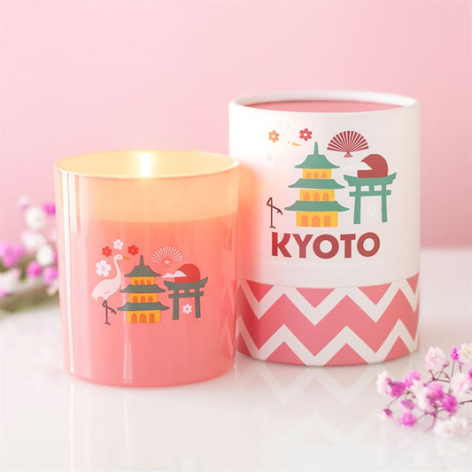 Kyoto Bamboo & Cherry Blossom Scented Candle I'm New