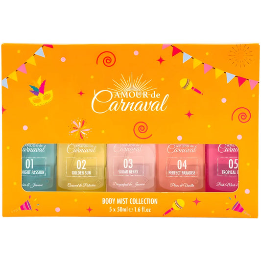 Amour De Carnival Body Mist Collection 5x50ml
