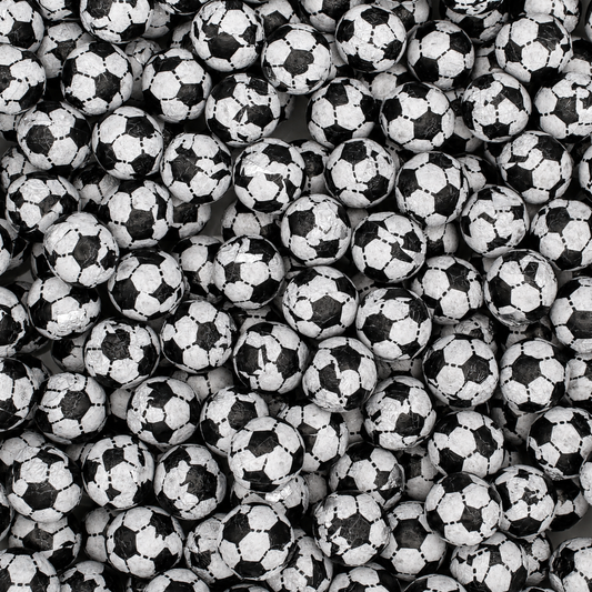 Black & White Chocolate Footballs