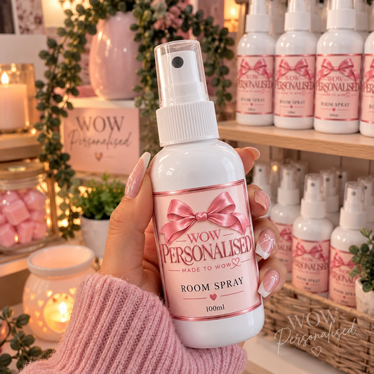 Christmas Room Spray 100ml | Festive Home Fragrance | Scented Room Freshener | WOW Personalised