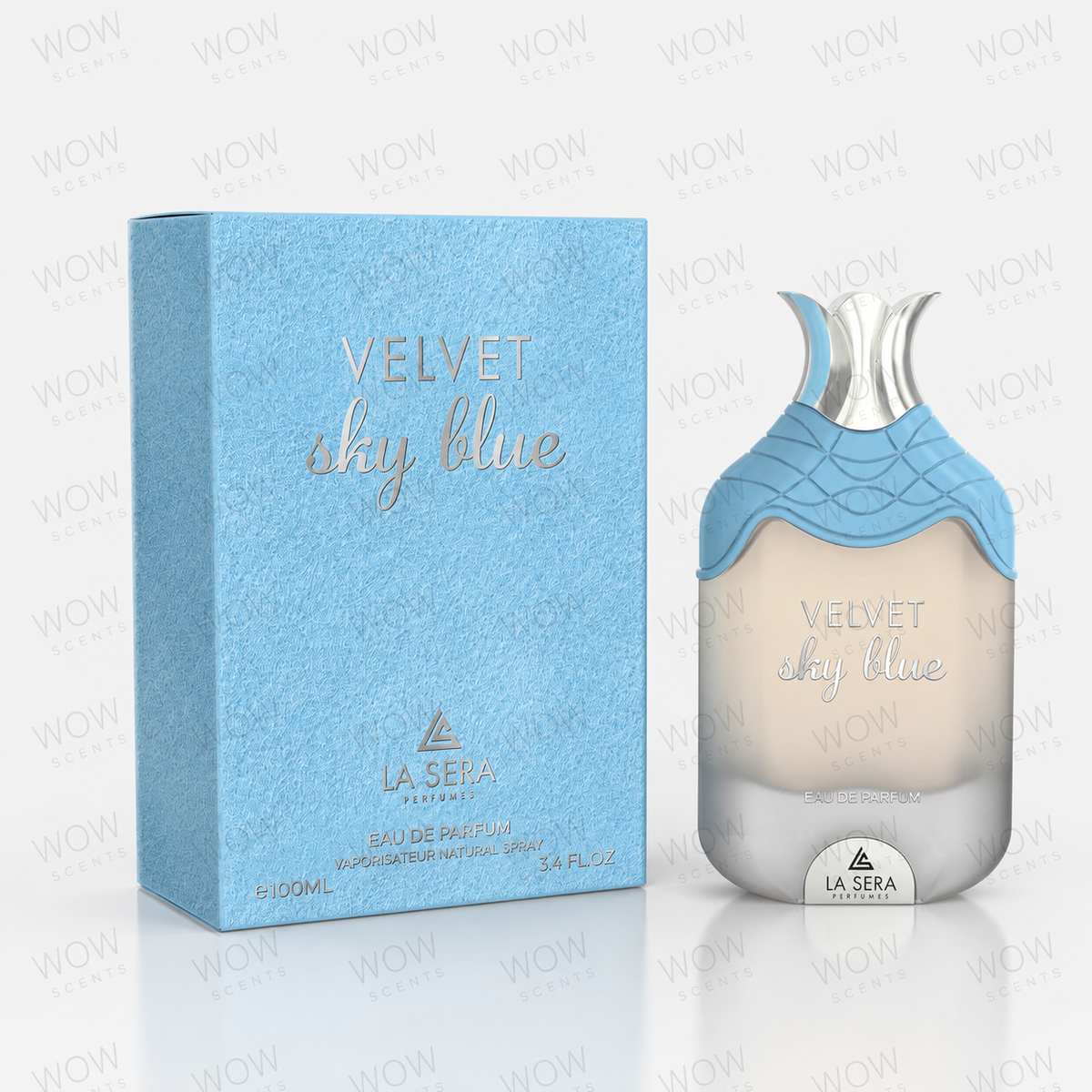Inspired by LIGHT BLUE D&G - La Sera Velvet Sky Blue Eau Da Parfum 100ml