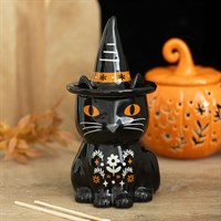 Frightful Folk Black Cat Oil Burner