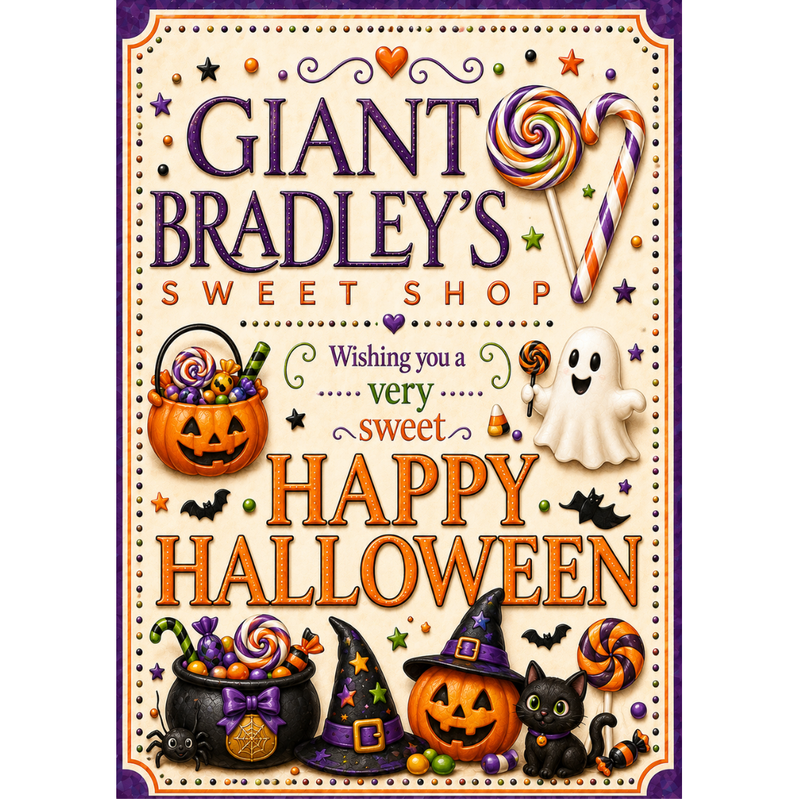 Halloween Sweets Pouch Perfect For Parties & Corporate Events