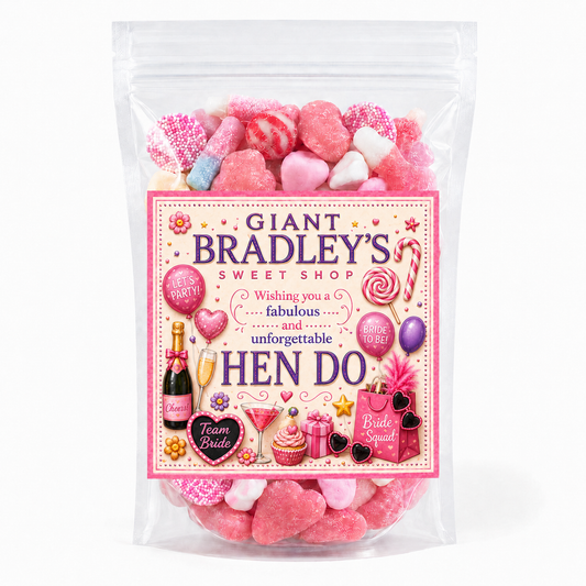 Hen Night Pink Sweet Party Pouch