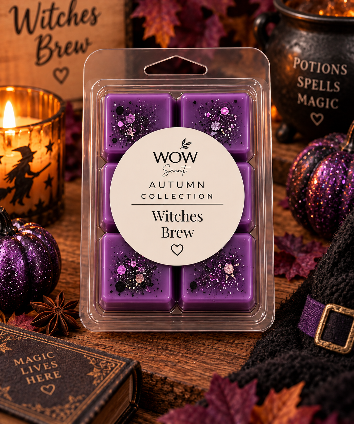 Autumn & Halloween Wax Melts | Cosy Seasonal Home Fragrance