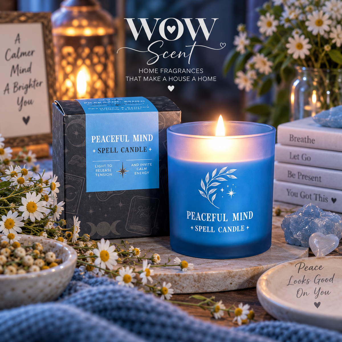 Peaceful Mind Spell Candle | Mood Collection | WOWscent