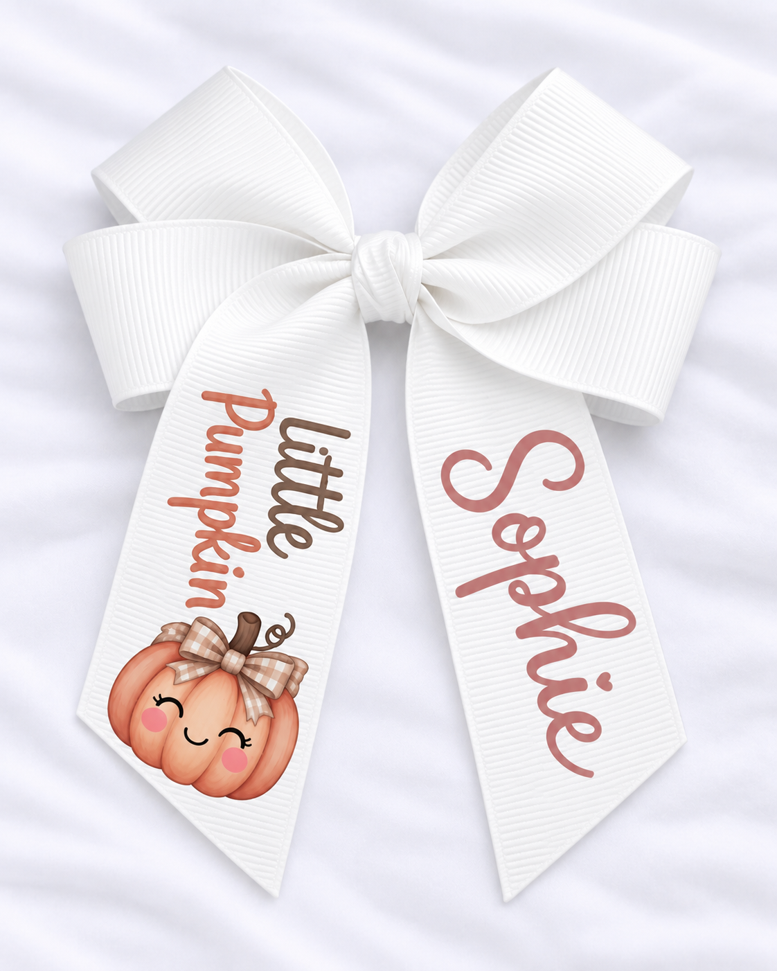 Personalised Girls Hair Bow | Custom Name Kids Bow
