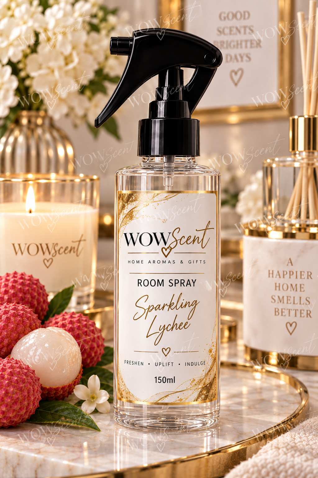 Kayali Inspired Room Sprays 150ml | Luxury Home Fragrance | WOWscent