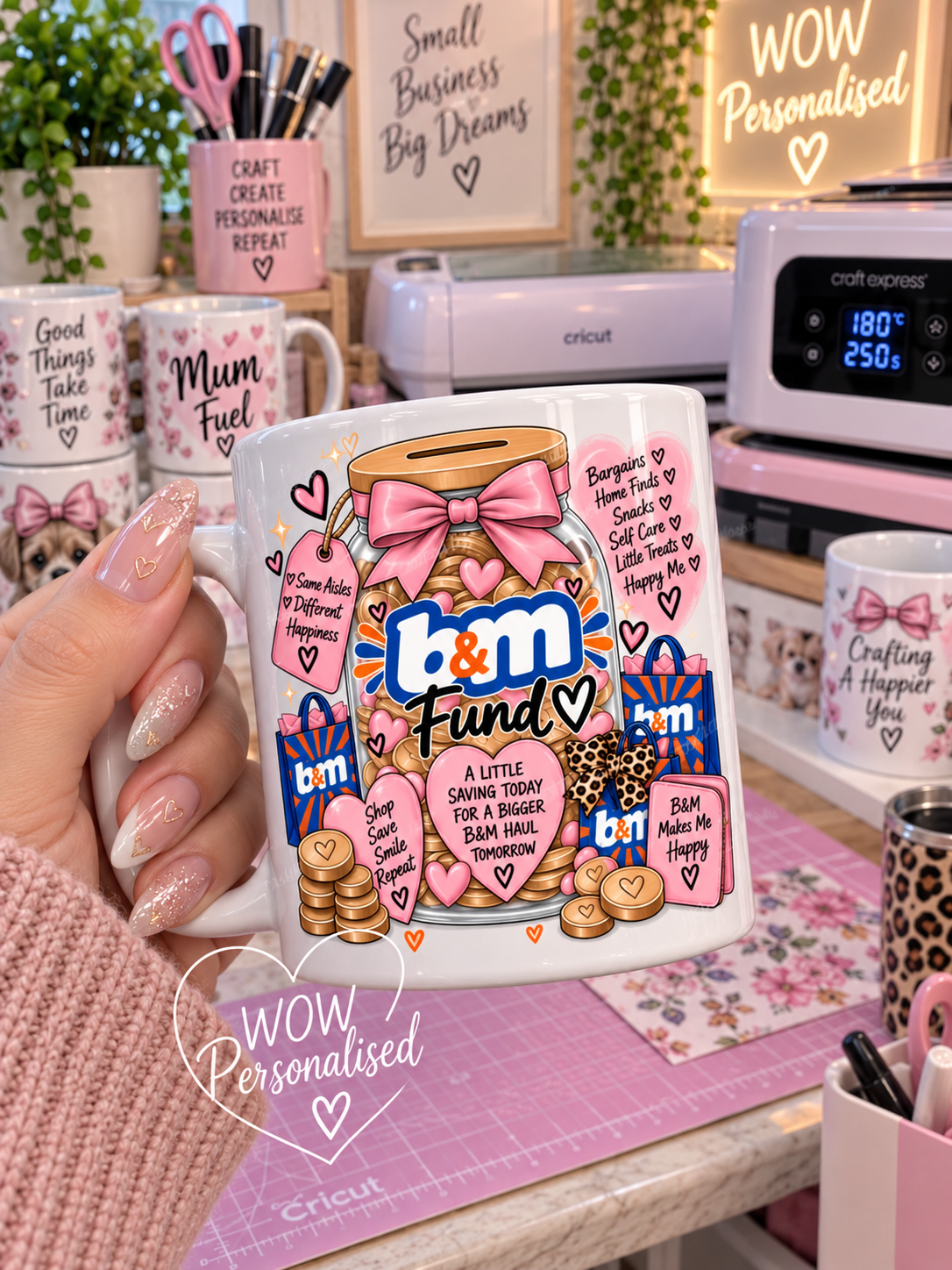 B&M Fund Money Box Mug | B&M Lover Gift | 11oz Mug