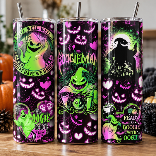 Oogie Boogie Inspired Halloween 20oz Tumbler | Spooky Cup