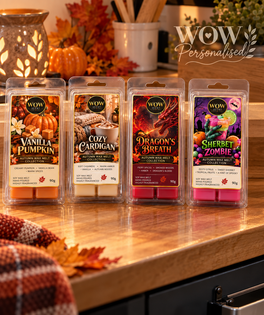 Autumn Wax Melt Collection – Mixed Scent Box | WOW Scent