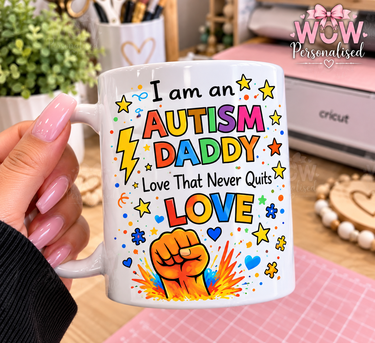 Autism Daddy Mug | Autism Dad Gift | SEN Father’s Day Gift