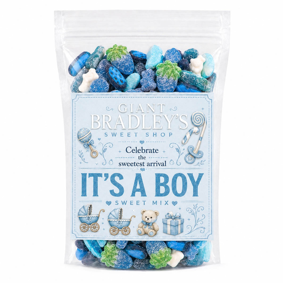 Its a Boy Pouch Perfect for Parties & Baby Showers