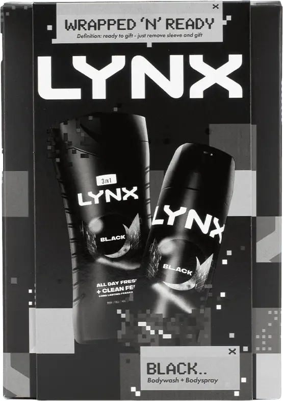 Lynx Duo Black Gift Set