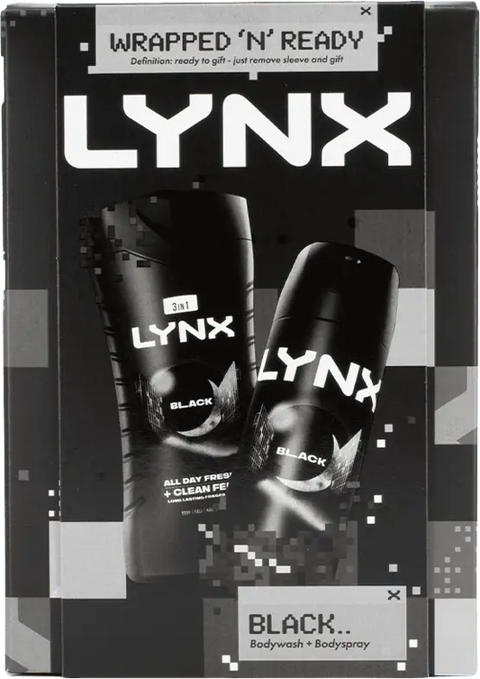 Lynx Duo Black Gift Set