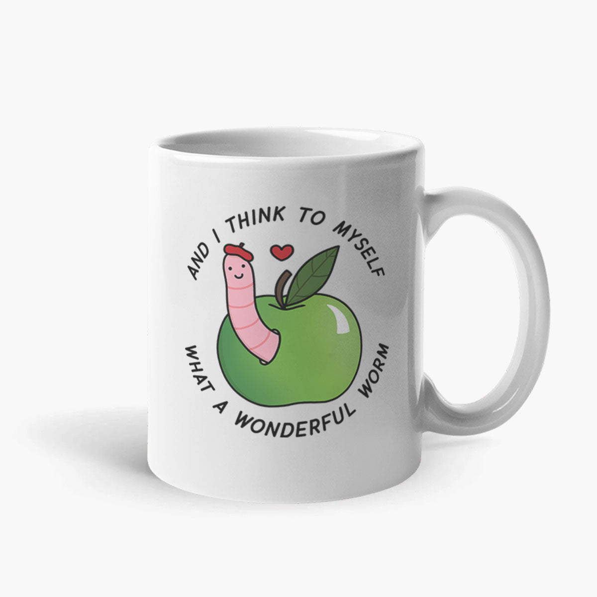 A Wonderful Worm Coffee Mug