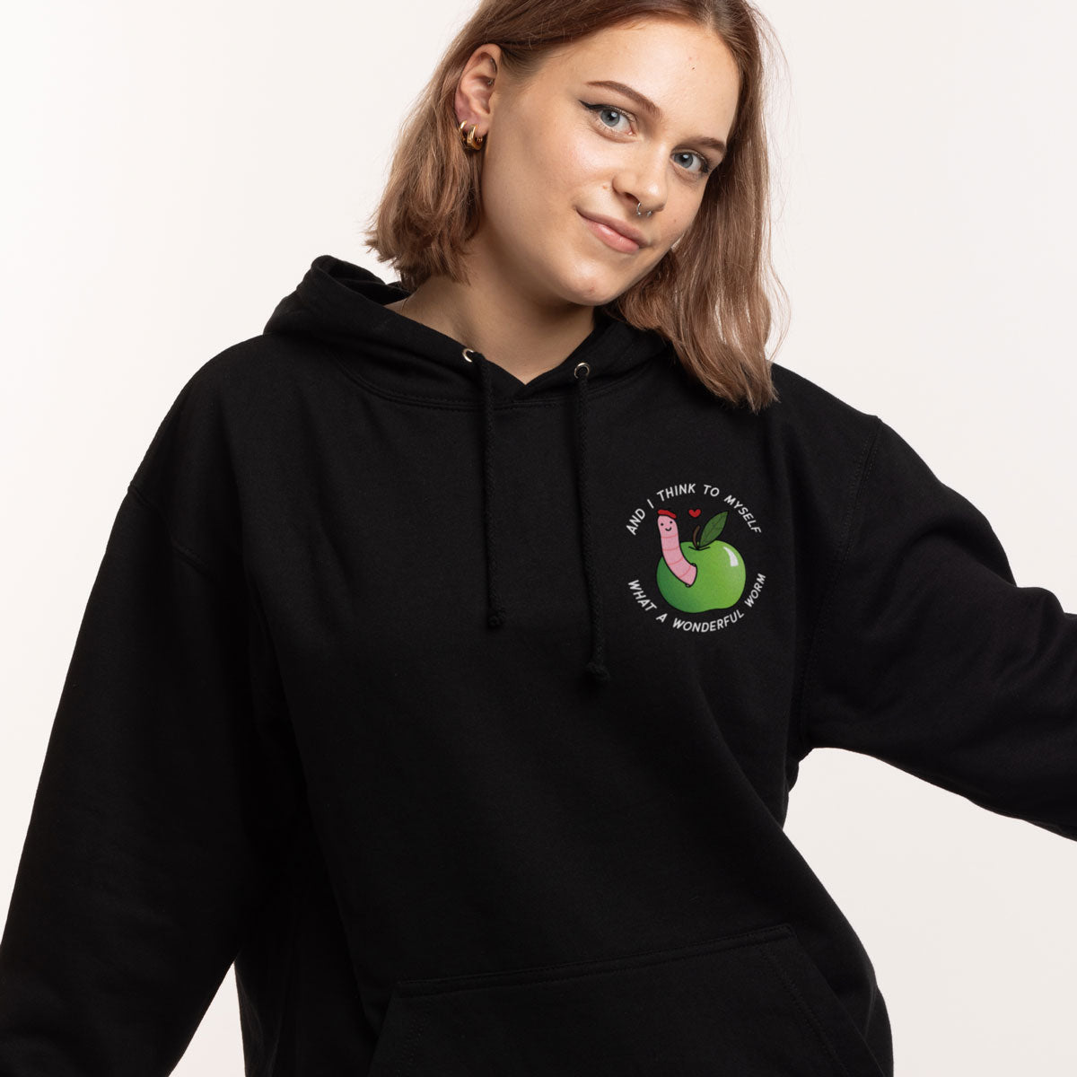 A Wonderful Worm Hoodie (Unisex)