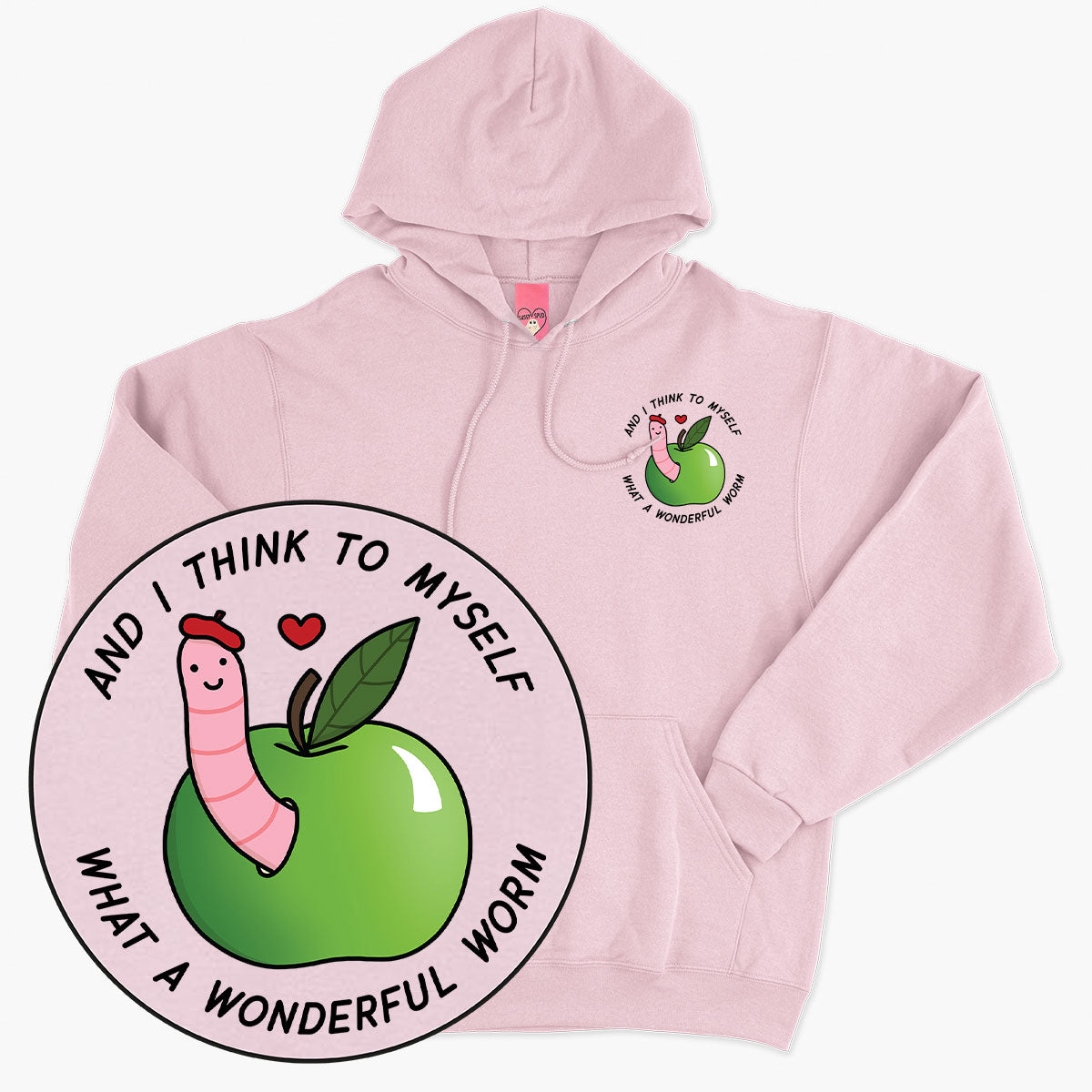 A Wonderful Worm Hoodie (Unisex)