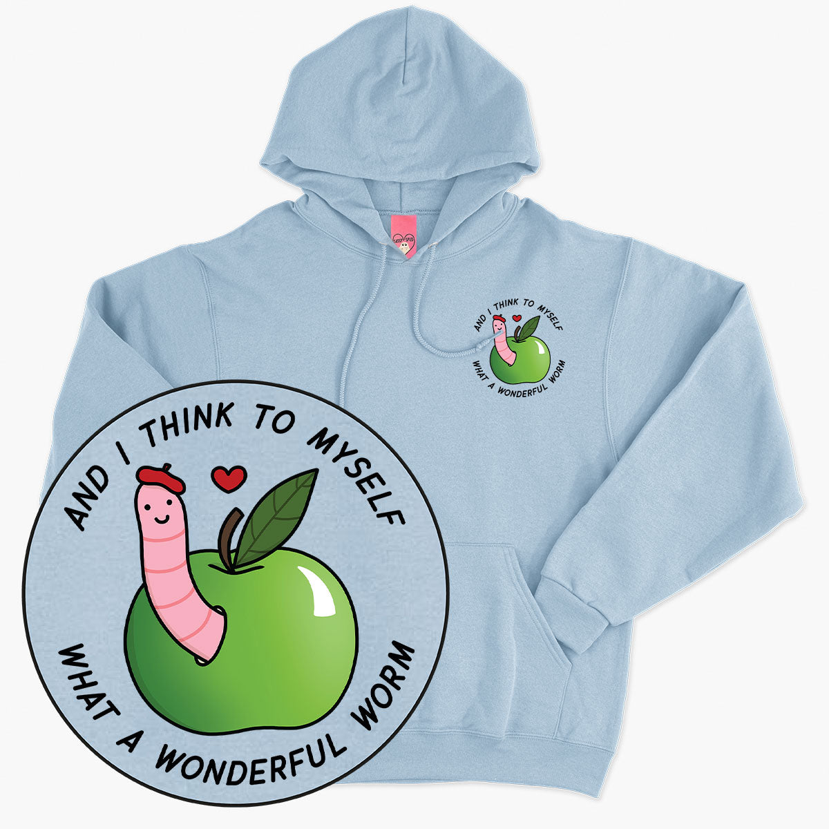 A Wonderful Worm Hoodie (Unisex)