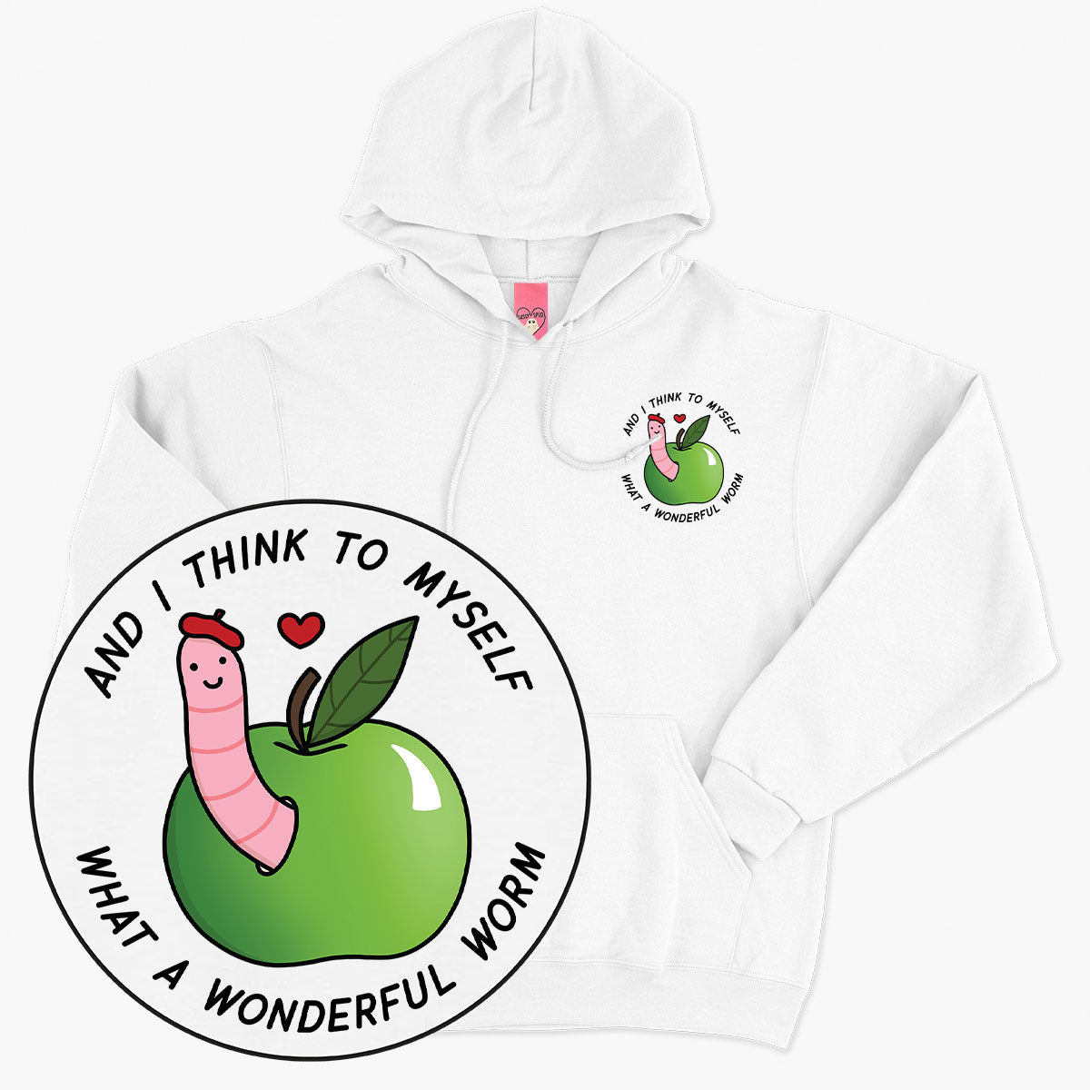 A Wonderful Worm Hoodie (Unisex)