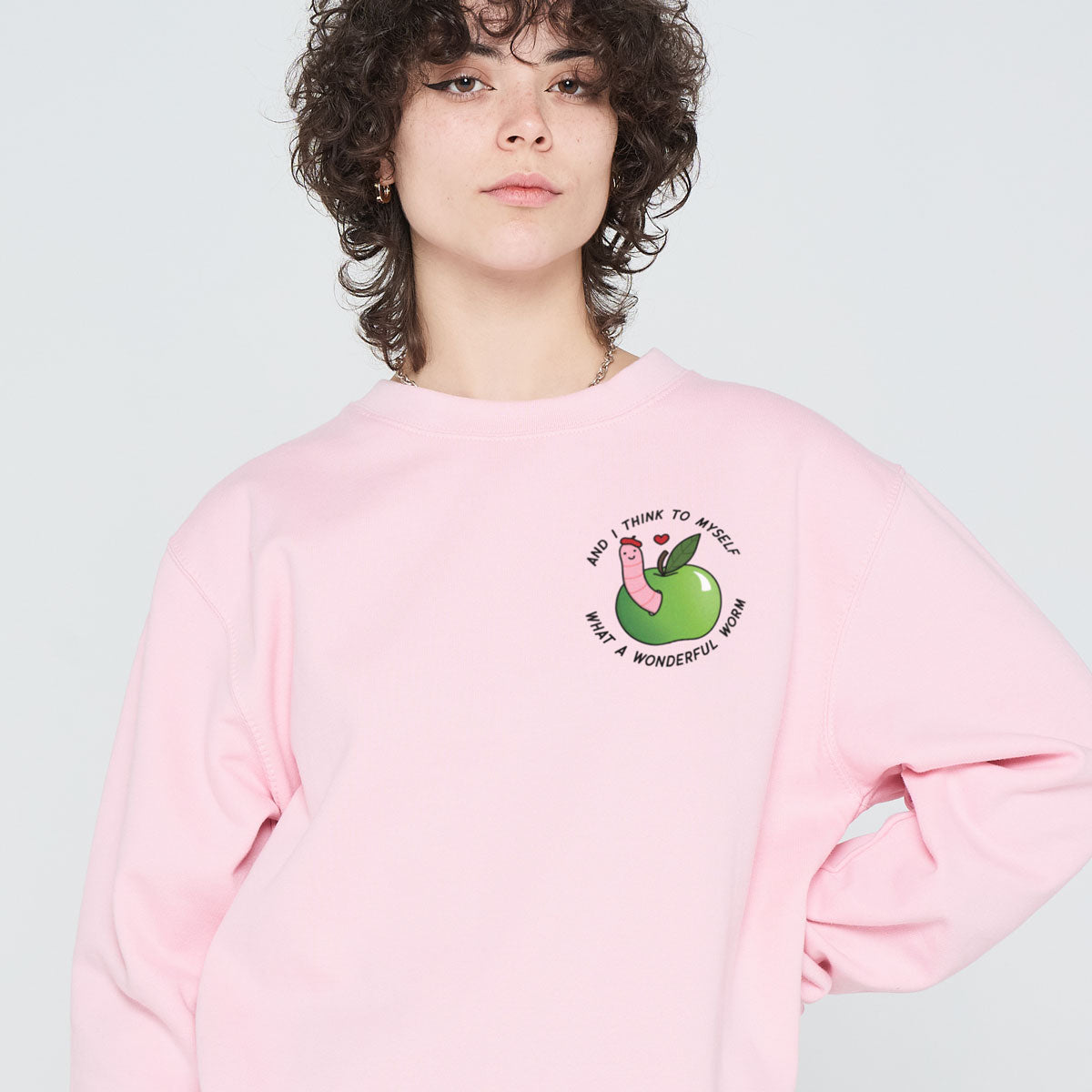 A Wonderful Worm Sweatshirt (Unisex)