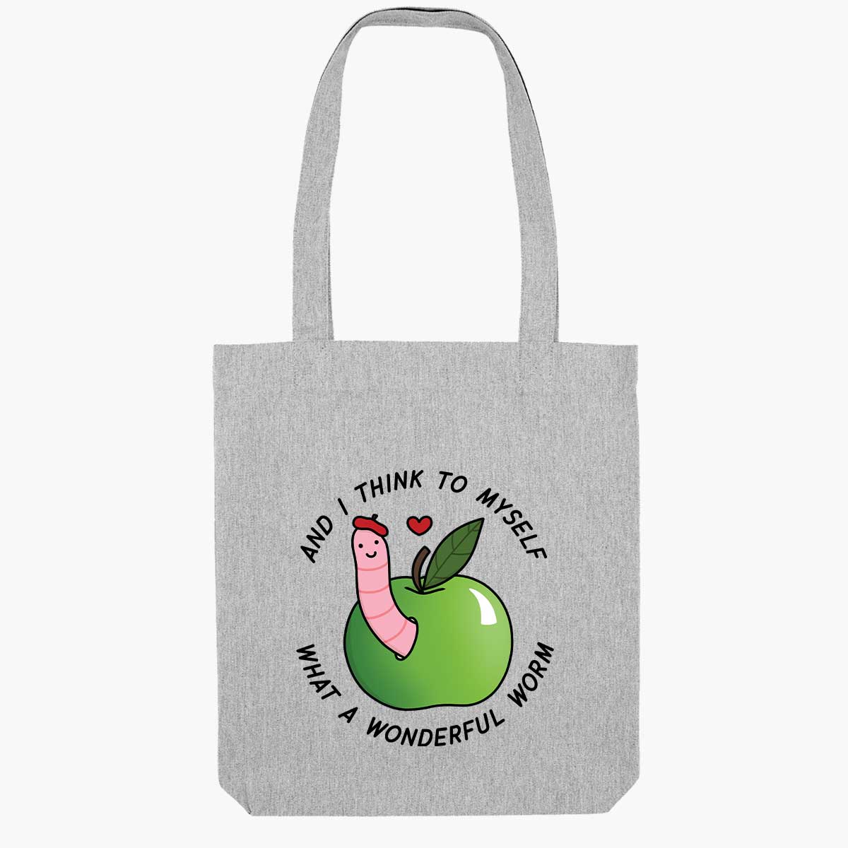 A Wonderful Worm Tote Bag