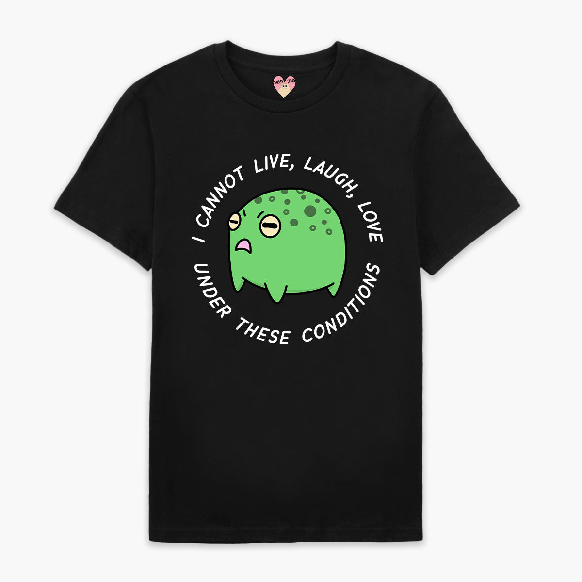 Angry Frog Full Print T-Shirt (Unisex)