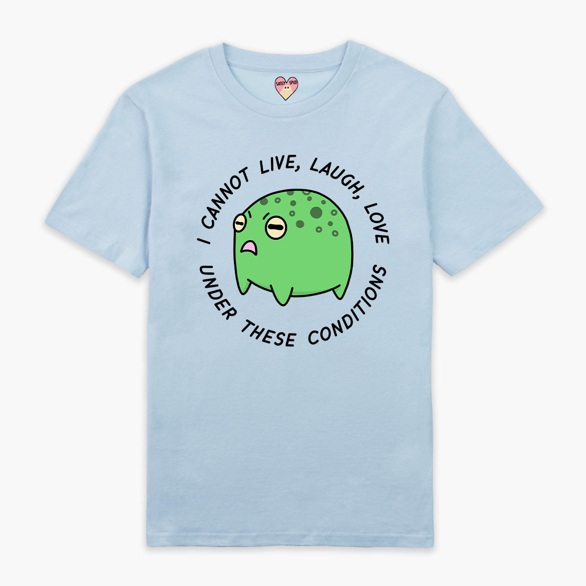 Angry Frog Full Print T-Shirt (Unisex)