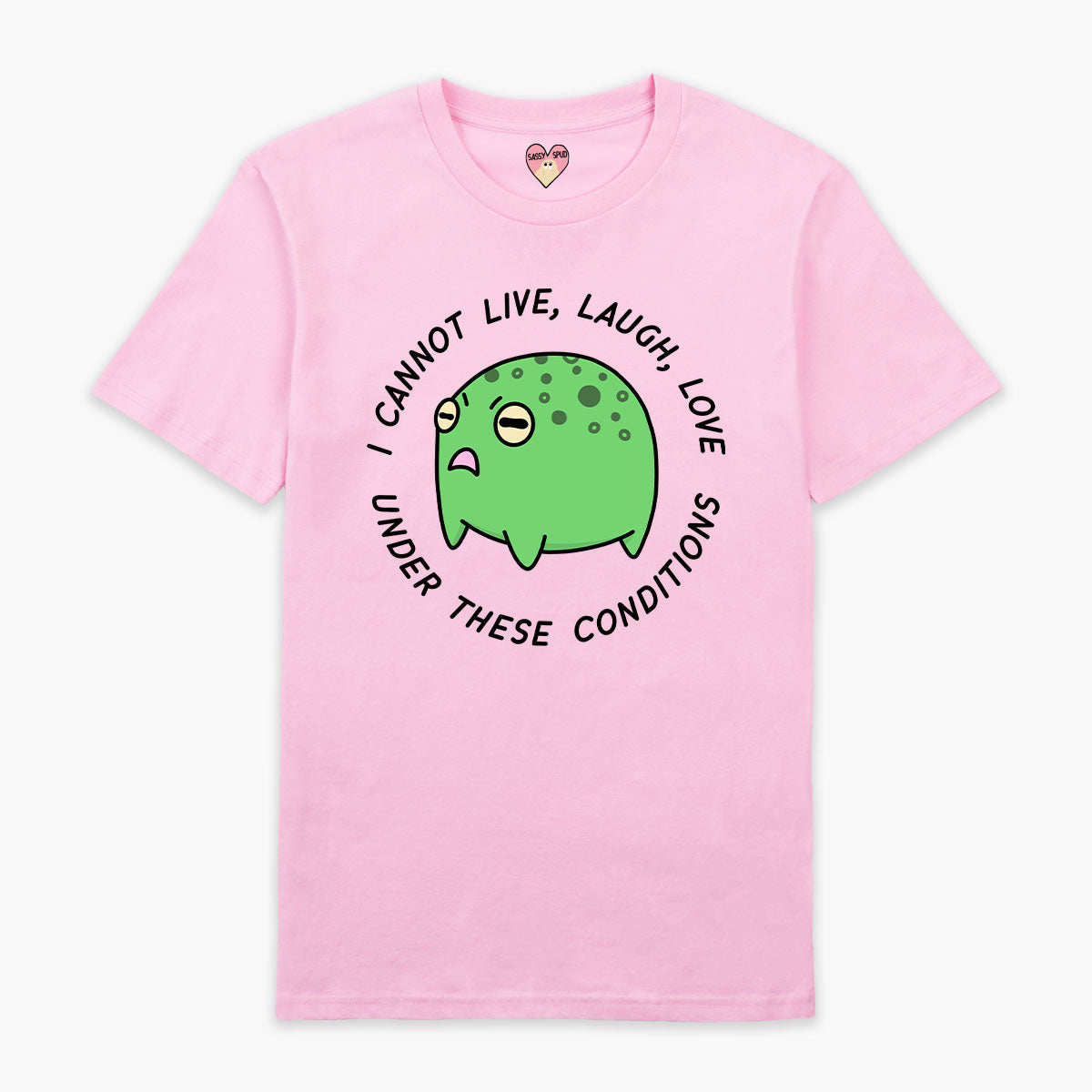 Angry Frog Full Print T-Shirt (Unisex)