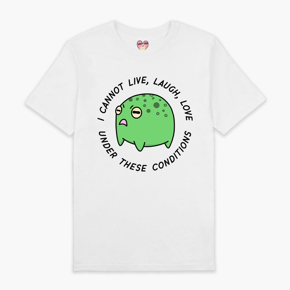 Angry Frog Full Print T-Shirt (Unisex)