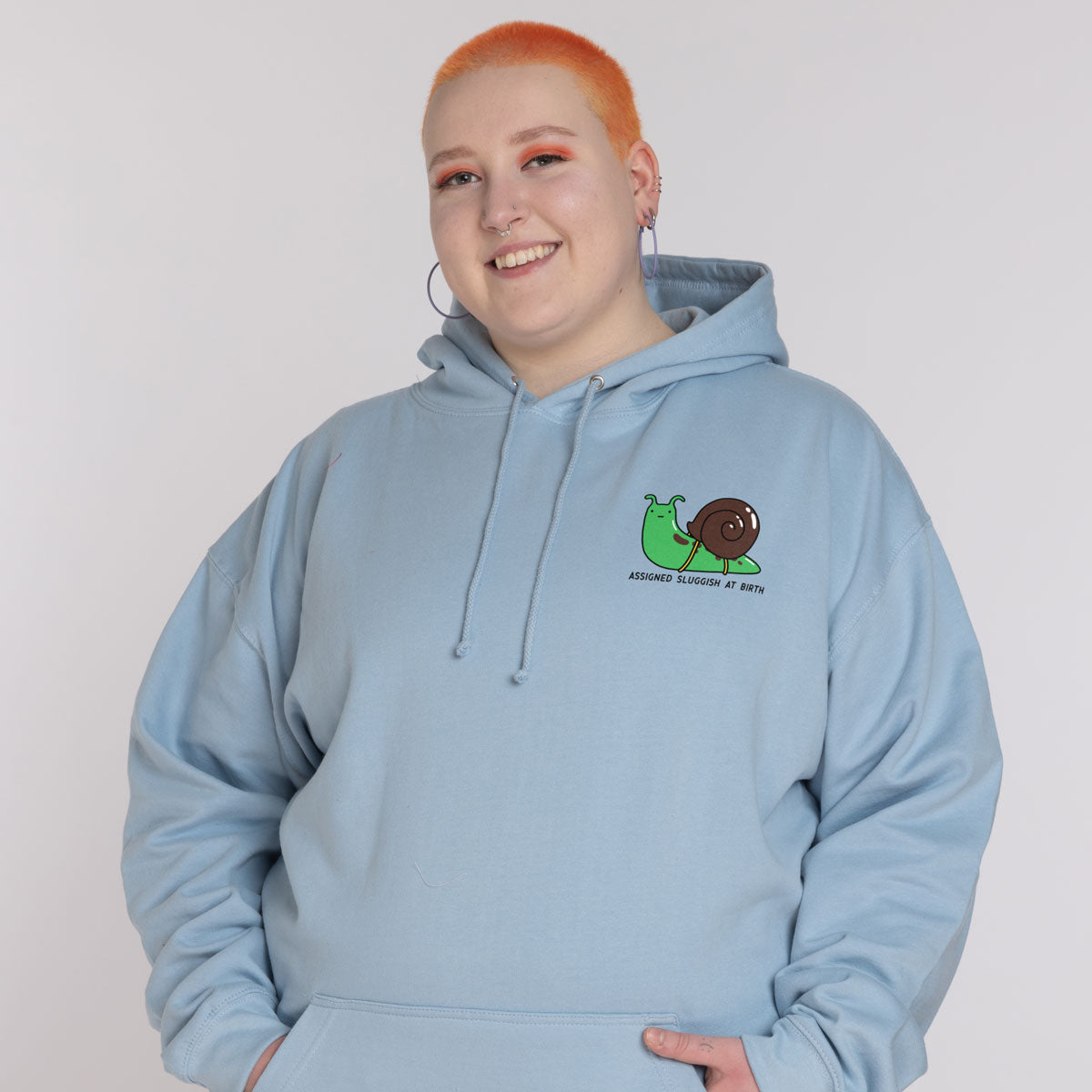 Assigned Sluggish At Birth Hoodie (Unisex)