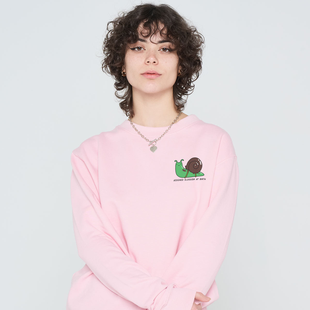 Assigned Sluggish At Birth Sweatshirt (Unisex)