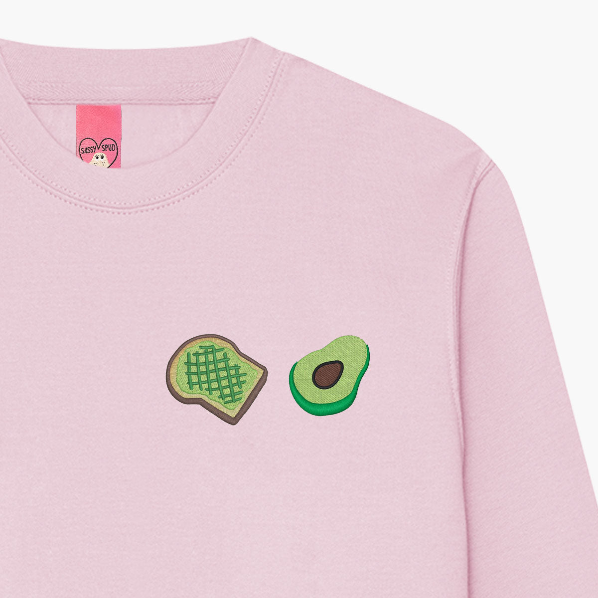 Avocado Toast Embroidered Sweatshirt (Unisex)