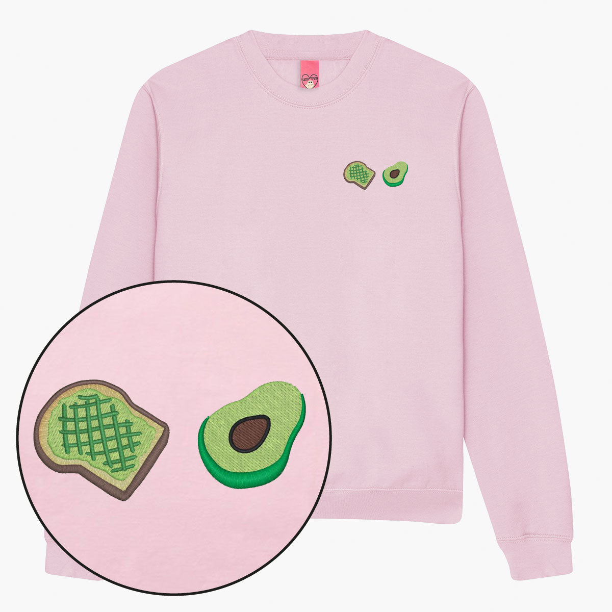 Avocado Toast Embroidered Sweatshirt (Unisex)
