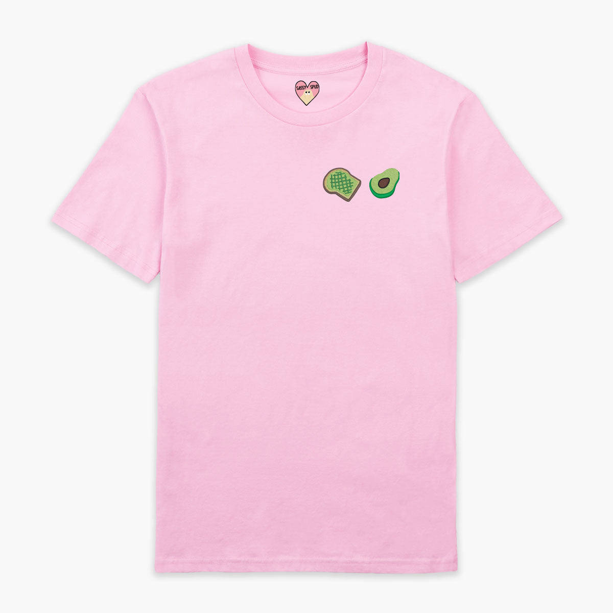 Avocado Toast Embroidered T-Shirt (Unisex)