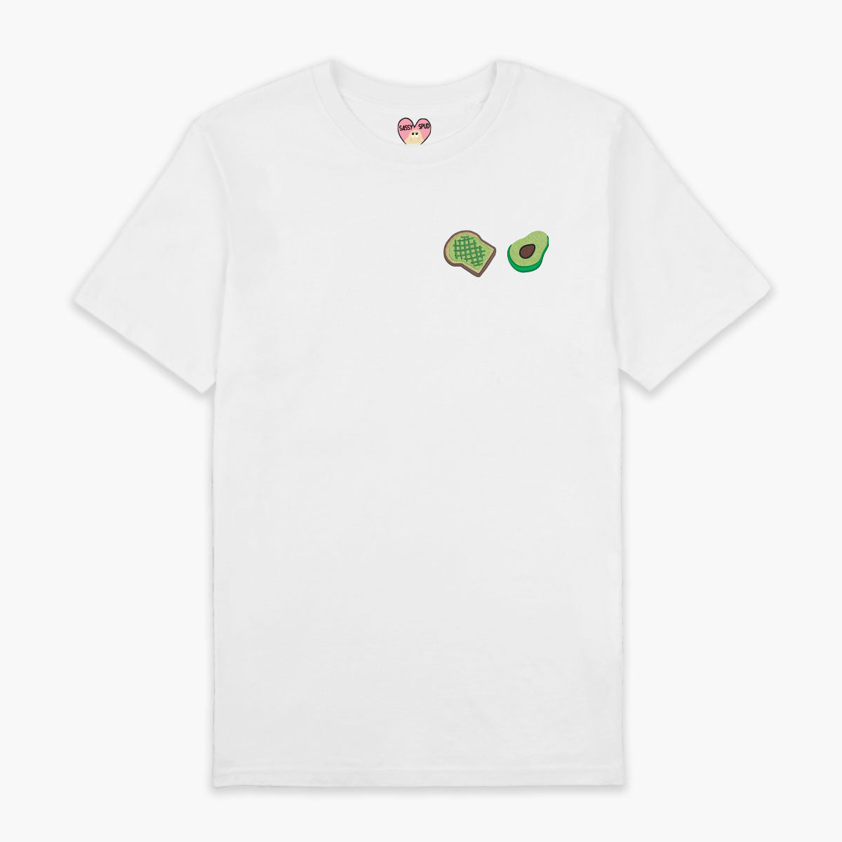 Avocado Toast Embroidered T-Shirt (Unisex)
