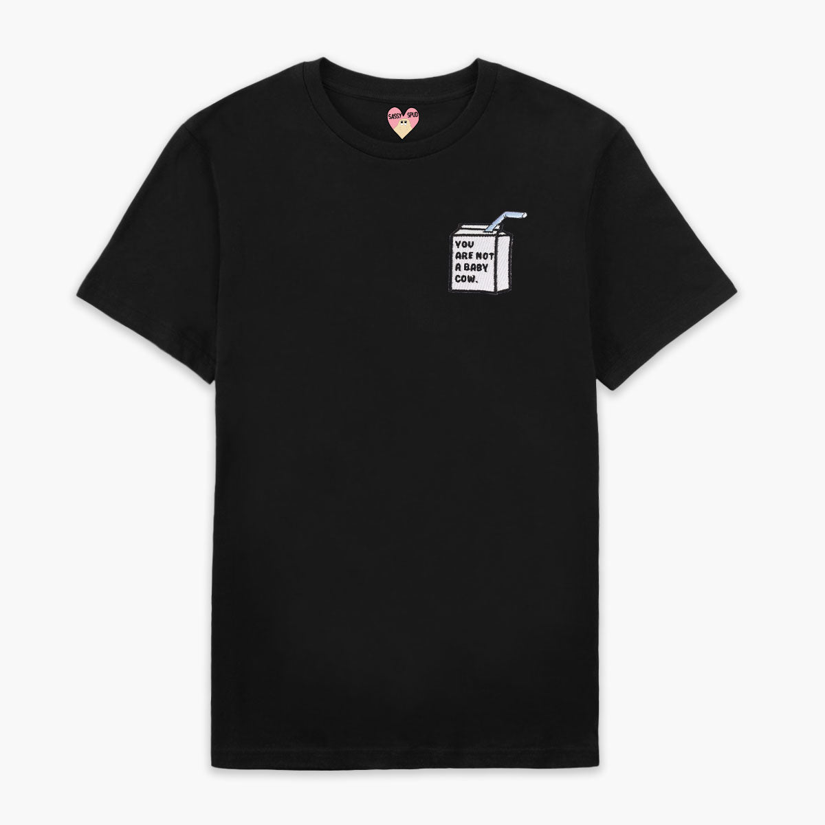 Baby Cow Embroidered T-Shirt (Unisex)
