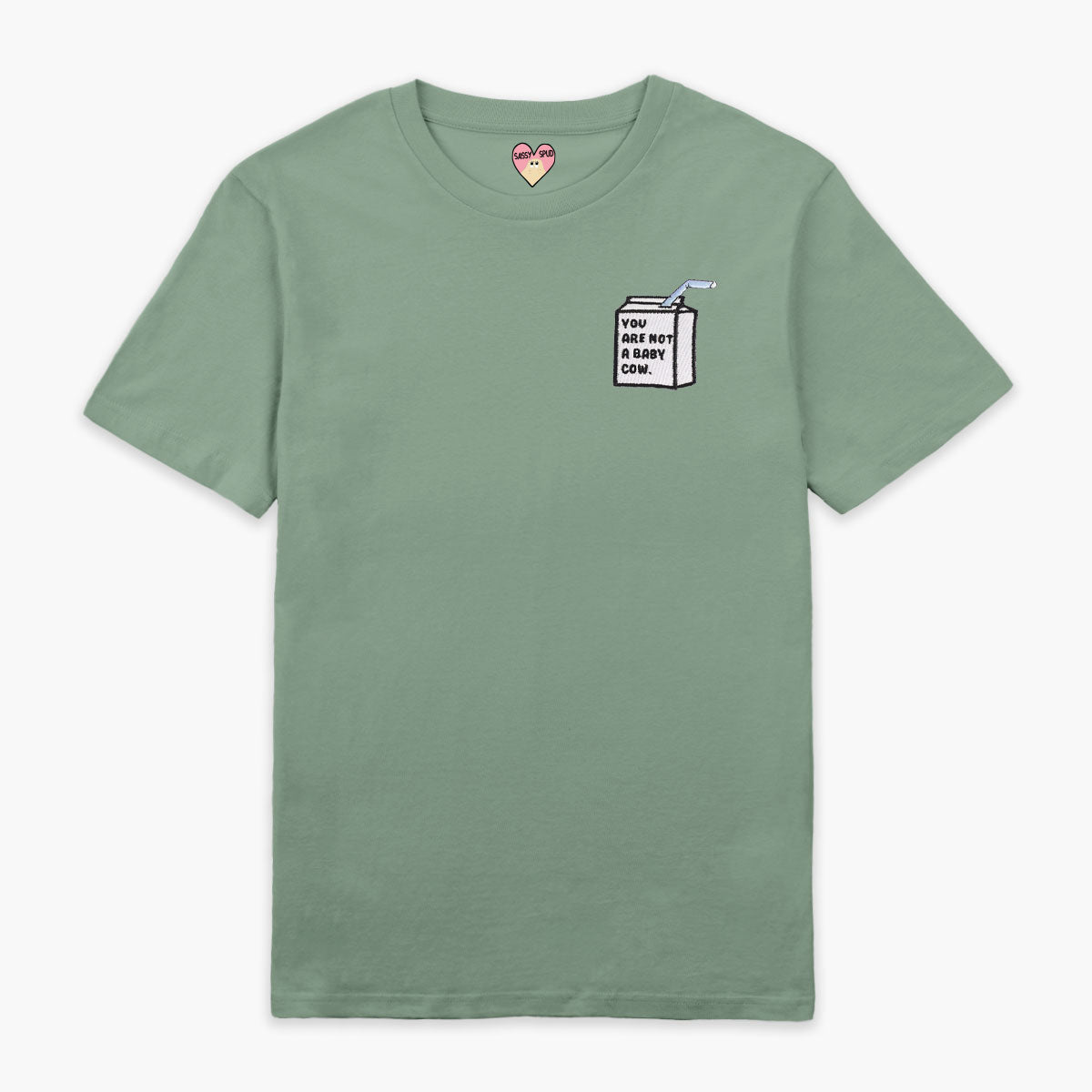 Baby Cow Embroidered T-Shirt (Unisex)