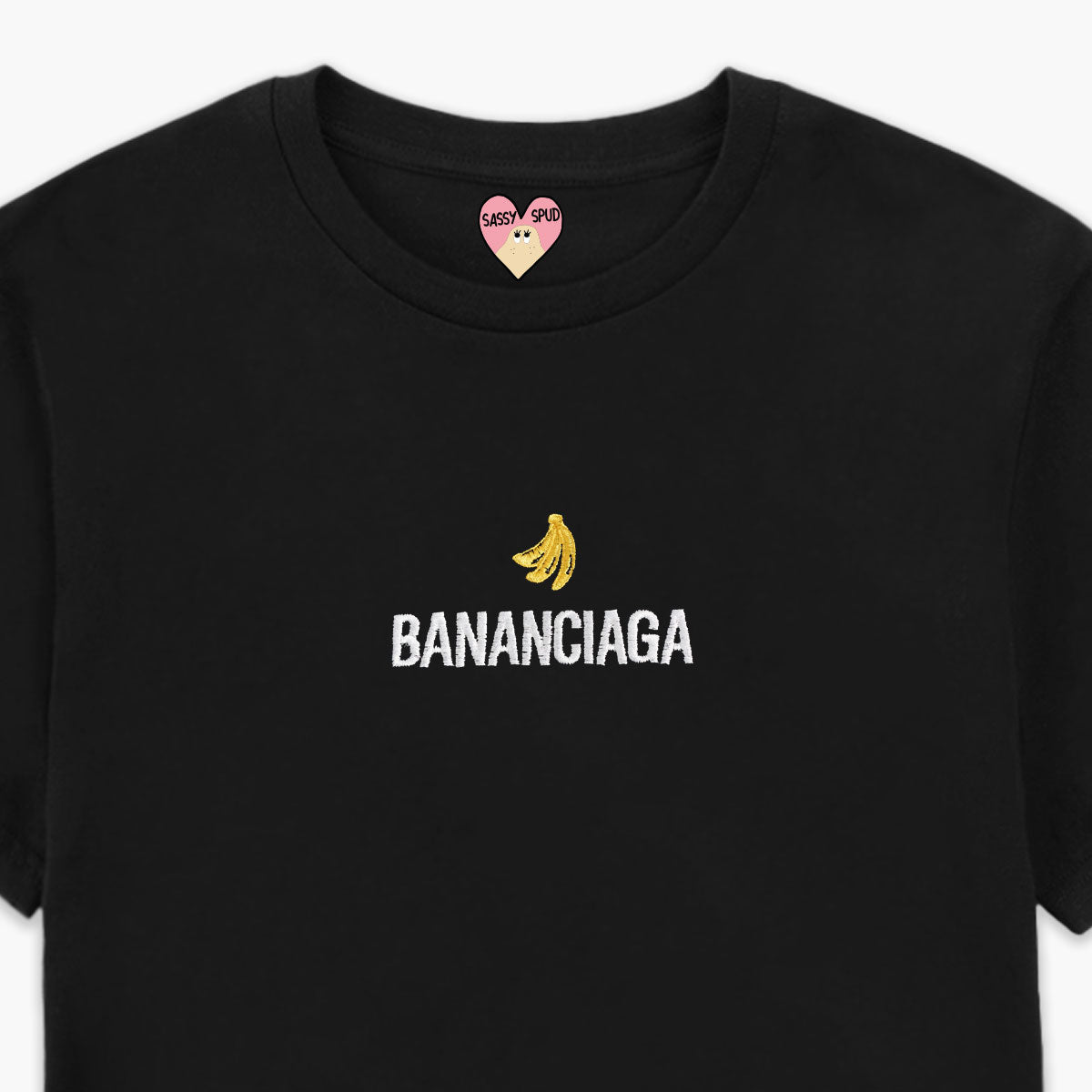 Bananciaga Embroidered T-Shirt (Unisex)