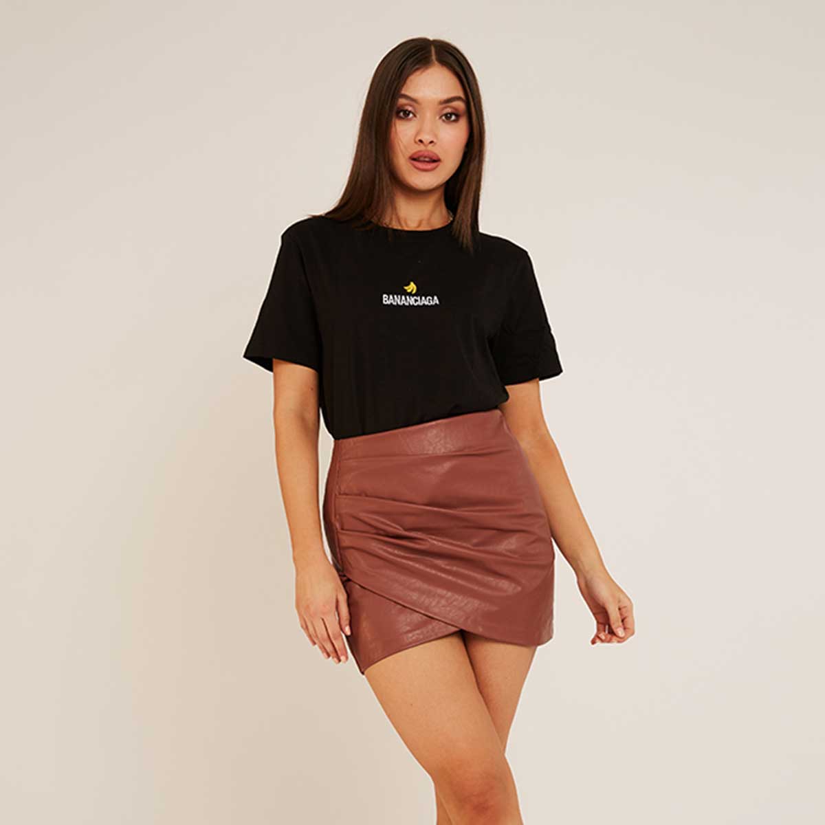 Bananciaga Embroidered T-Shirt (Unisex)